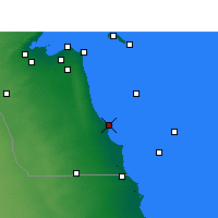 Nearby Forecast Locations - Julaia Port - Carta