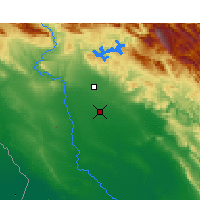 Nearby Forecast Locations - Safi-Abad Dez. - Carta