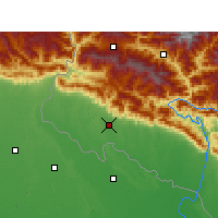 Nearby Forecast Locations - Dhangadhi - Carta