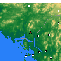 Nearby Forecast Locations - Kaesŏng - Carta