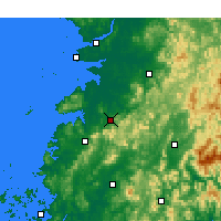 Nearby Forecast Locations - Jeongeup - Carta