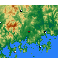 Nearby Forecast Locations - Jinju - Carta