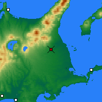 Nearby Forecast Locations - Nakashibetsu - Carta
