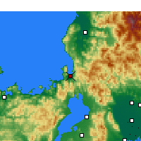 Nearby Forecast Locations - Tsuruga - Carta