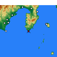 Nearby Forecast Locations - Irozaki - Carta