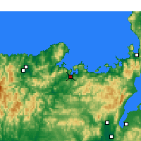 Nearby Forecast Locations - Maizuru - Carta