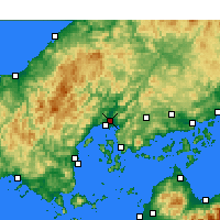 Nearby Forecast Locations - Hiroshima - Carta