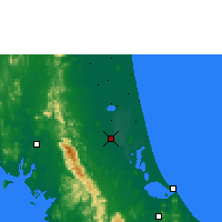Nearby Forecast Locations - Phatthalung - Carta