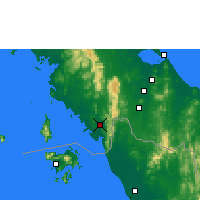 Nearby Forecast Locations - Satun - Carta