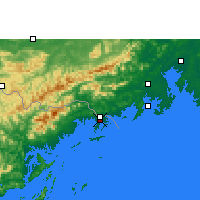 Nearby Forecast Locations - Móng Cái - Carta
