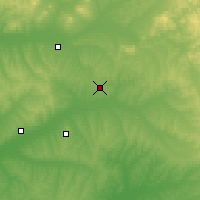 Nearby Forecast Locations - Bei'an - Carta