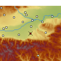 Nearby Forecast Locations - Chang'an - Carta