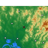 Nearby Forecast Locations - Macheng - Carta