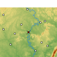 Nearby Forecast Locations - Nanchong - Carta