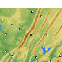 Nearby Forecast Locations - Linshui - Carta