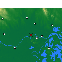 Nearby Forecast Locations - Hanchuan - Carta