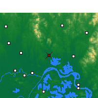 Nearby Forecast Locations - Huangpi - Carta