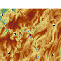 Nearby Forecast Locations - Pengshui - Carta