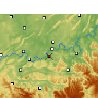 Nearby Forecast Locations - Naxi - Carta