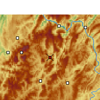 Nearby Forecast Locations - Daozhen - Carta