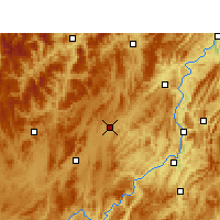 Nearby Forecast Locations - Fenggang - Carta