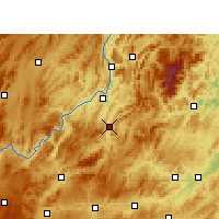 Nearby Forecast Locations - Shiqian - Carta