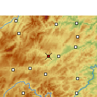 Nearby Forecast Locations - Cengong - Carta