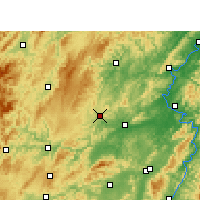 Nearby Forecast Locations - Fenghuang - Carta