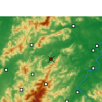 Nearby Forecast Locations - Yongxin - Carta