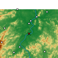 Nearby Forecast Locations - Taihe - Carta