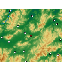 Nearby Forecast Locations - Dongyang - Carta