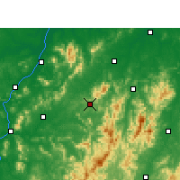Nearby Forecast Locations - Le'an - Carta
