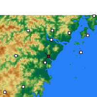 Nearby Forecast Locations - Rui'an - Carta