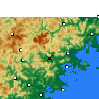Nearby Forecast Locations - Xianyou - Carta