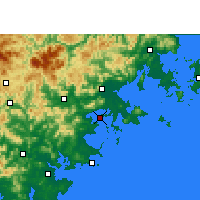 Nearby Forecast Locations - Xiuyugang - Carta