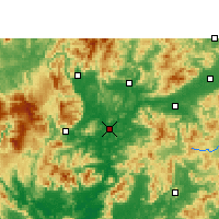 Nearby Forecast Locations - Shaoguan - Carta