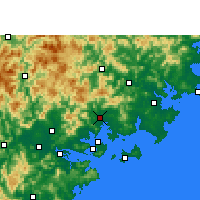 Nearby Forecast Locations - Tong'an - Carta