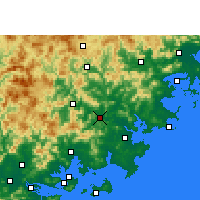 Nearby Forecast Locations - Nan'an - Carta