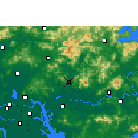 Nearby Forecast Locations - Zengcheng - Carta