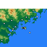 Nearby Forecast Locations - Nan'ao - Carta