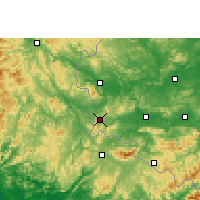 Nearby Forecast Locations - Pingxiang - Carta