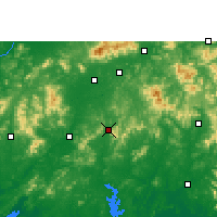 Nearby Forecast Locations - Luchuan - Carta