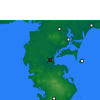 Nearby Forecast Locations - Haikang - Carta
