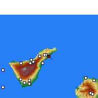 Nearby Forecast Locations - Tenerife (orientale) - Carta