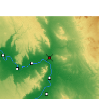 Nearby Forecast Locations - Qena - Carta