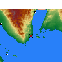 Nearby Forecast Locations - Sharm el-Sheikh - Carta