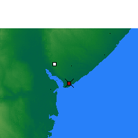 Nearby Forecast Locations - Beira - Carta