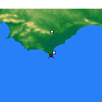 Nearby Forecast Locations - Capo Agulhas - Carta