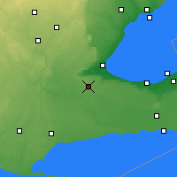 Nearby Forecast Locations - Hamilton - Carta