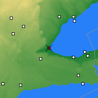 Nearby Forecast Locations - Burlington - Carta